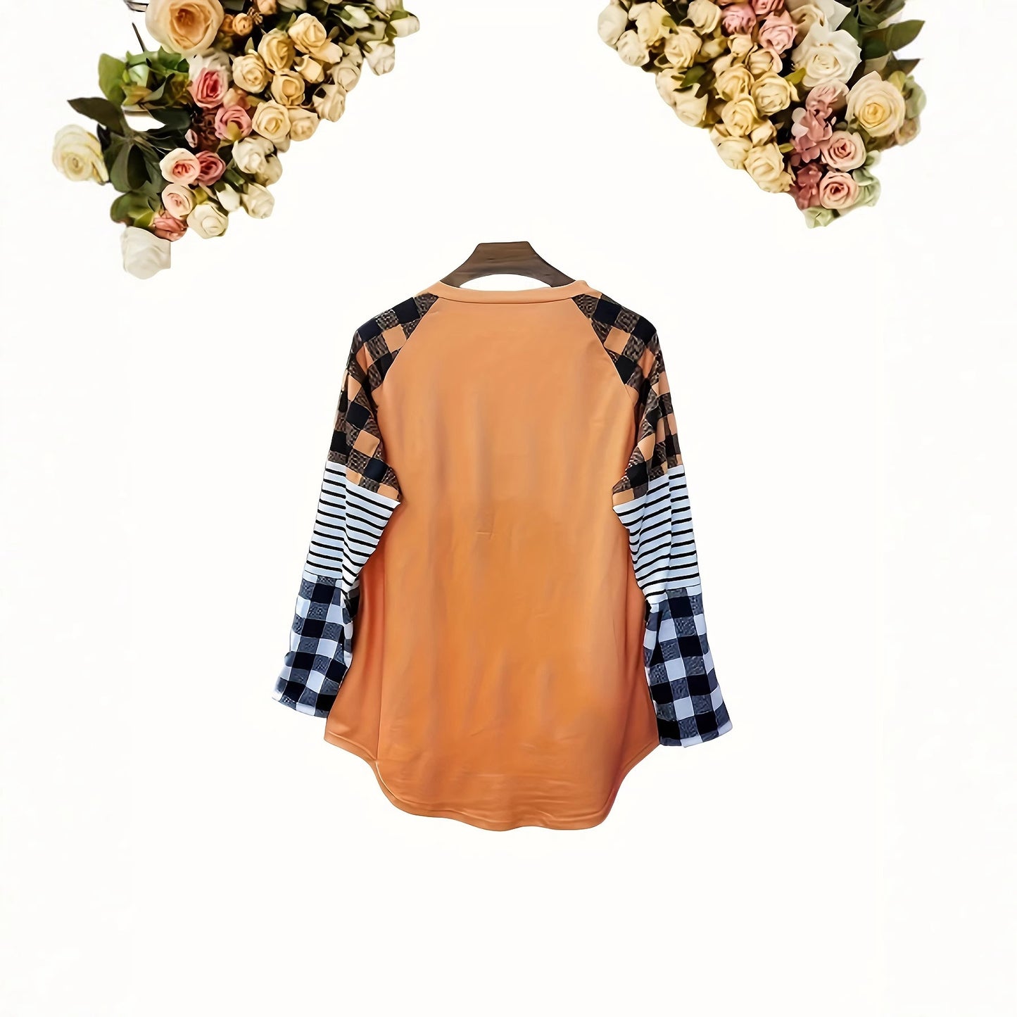 T-shirt Hip Hop Series Printed Women's Street Long Sleeve