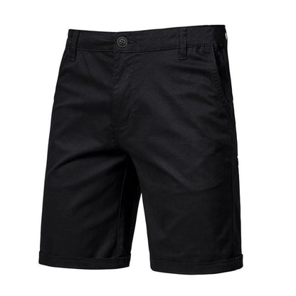 Men's Casual Straight-leg Loose Cargo Suit Shorts