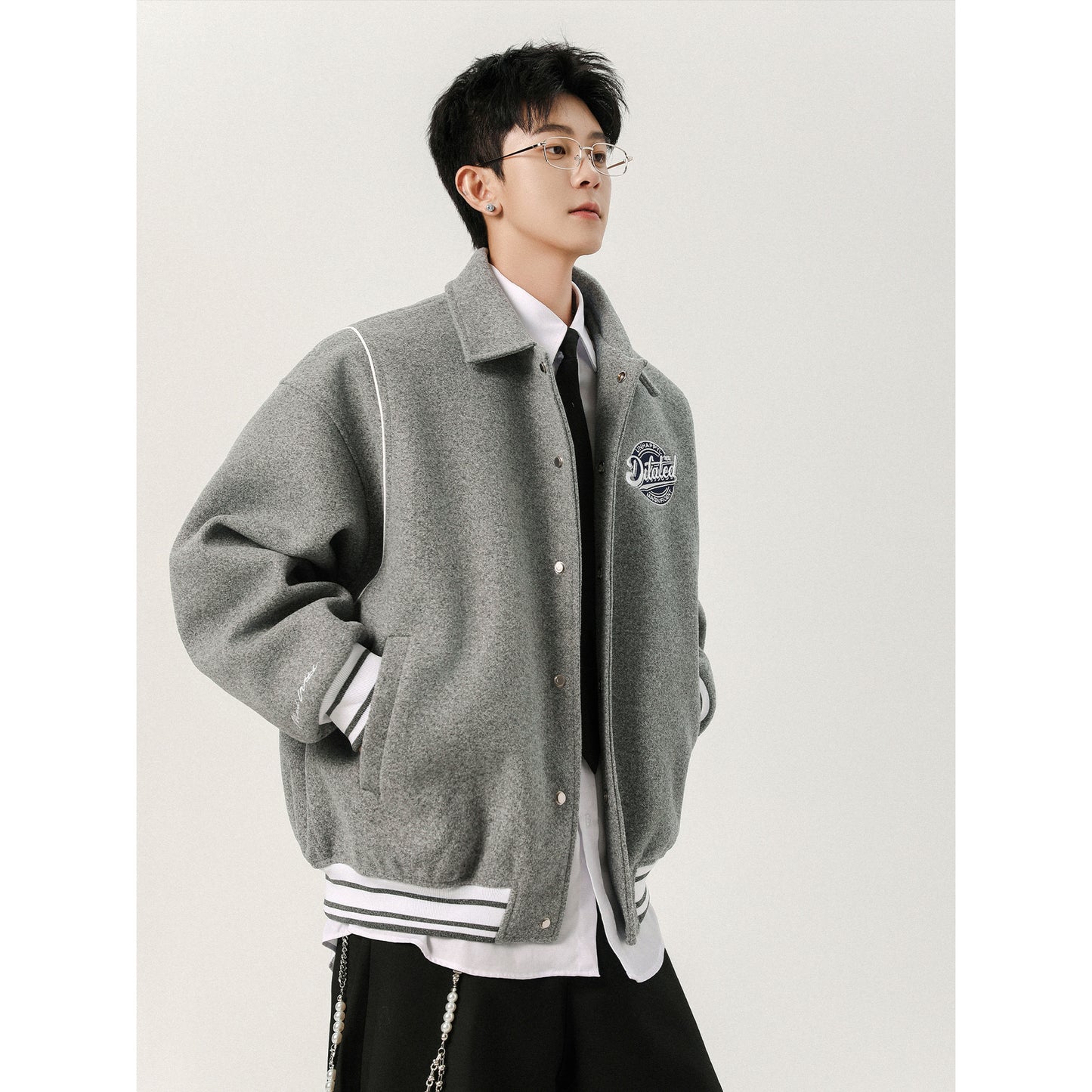 Fashion Casual Patchwork Vintage Men's Jacket