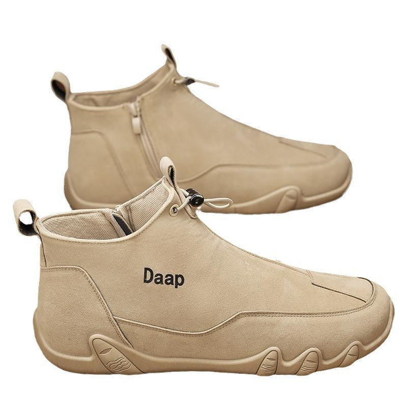 Octopus Labor Protection Outdoor Non-slip Leather Shoes